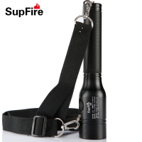 SupFire神火D6强光手电筒可充电LED远射探洞矿产加油站防爆灯