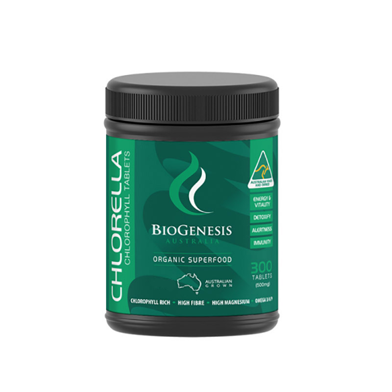 BioGenesis 百岁藻-至纯系列小球藻500mg片剂 300片
