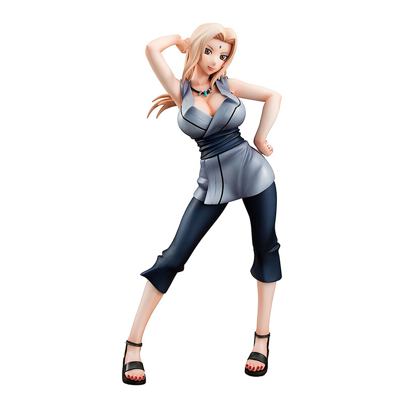 疾风传 手办 三忍大蛇丸 纲手动漫场景模型摆件薙剑通灵造型手办 精美