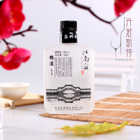 苏州桥江南小镇52度白酒景点图案浓香型小白酒四瓶每盒装