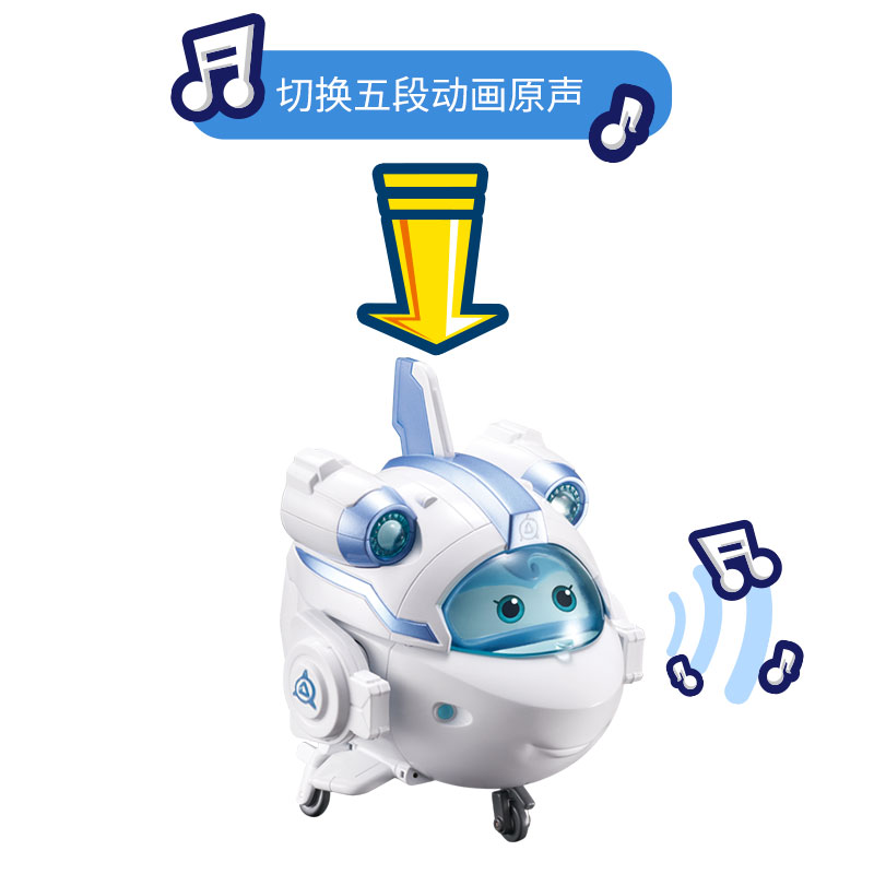 奥迪双钻 超级飞侠 乐迪小爱奥迪双钻超级装备声光变形机器人炫酷玩具米莉740934高清大图