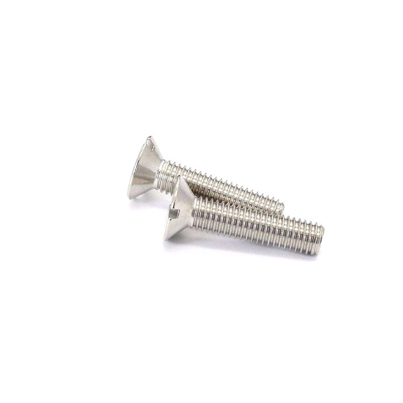 中一力(ZHONGYILI)开槽沉头螺钉10个装M12×30mm 国标GB/T68-2000