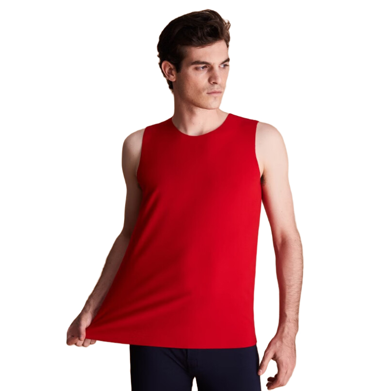 小护士 男士生热炭舒绒背心 SRB009高清大图