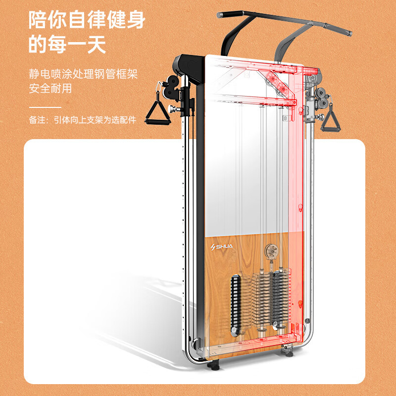 舒华 壁挂式拉绳训练器 SH-G699高清大图
