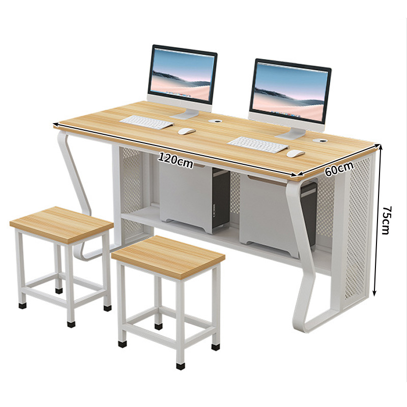 烁恒办公桌双人位套高清大图