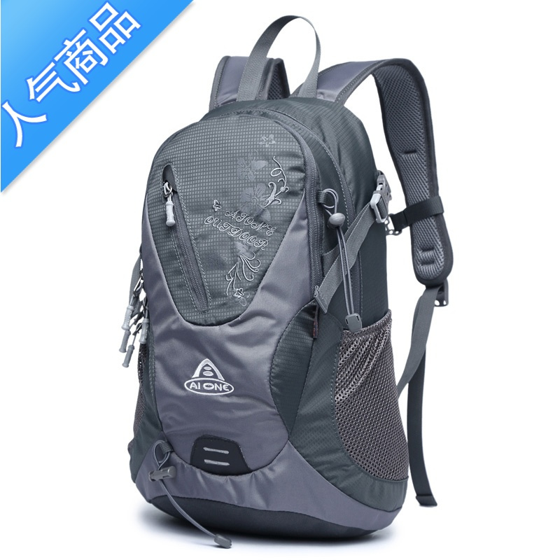 封后户外登山包男轻便防水双肩包多徒步旅行时尚小背包20L30L