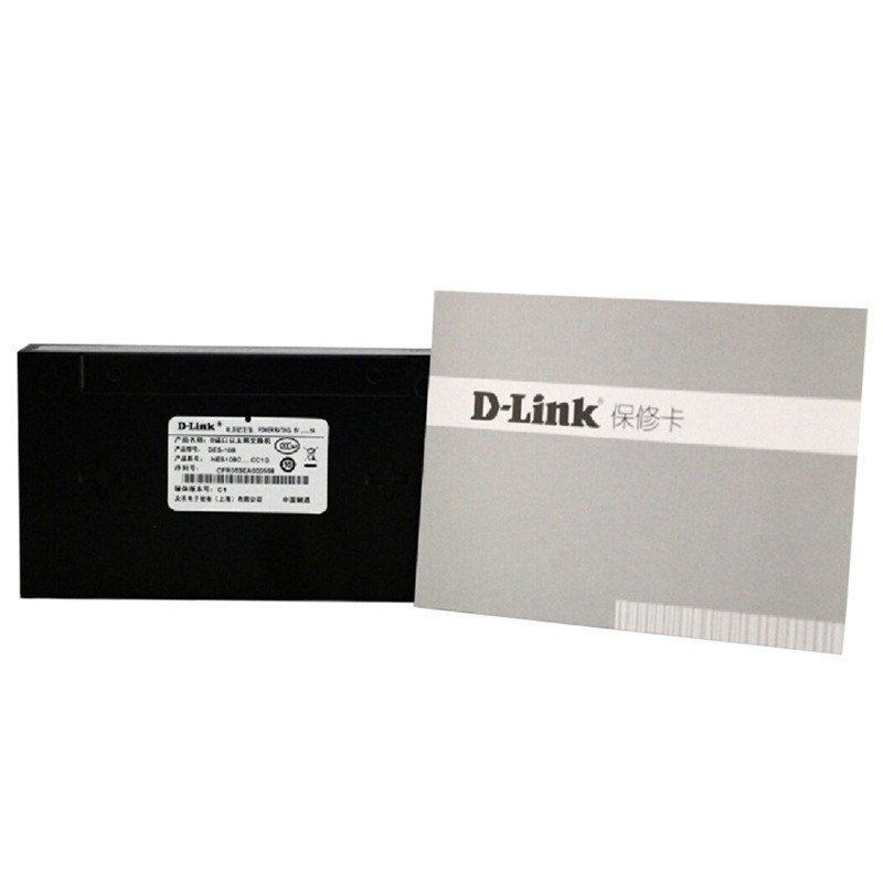 友讯(DLINK)8口百兆 铁盒 交换机 DES-108 (单位:个)