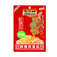 乌江榨菜 下饭菜 清爽小菜 鲜脆榨菜丝 70g