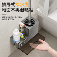 丹乐DANLE 马桶刷洗厕所刷壁挂卫生间置物架太空铝纸巾盒卷纸架洁厕蹲便厕刷