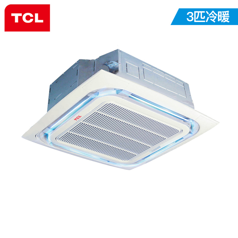 TCL中央空调 3匹天花机 嵌入式天井机 一拖一吸顶机 冷暖220V 适用30-40㎡KFRD-72Q8W/Y-E3