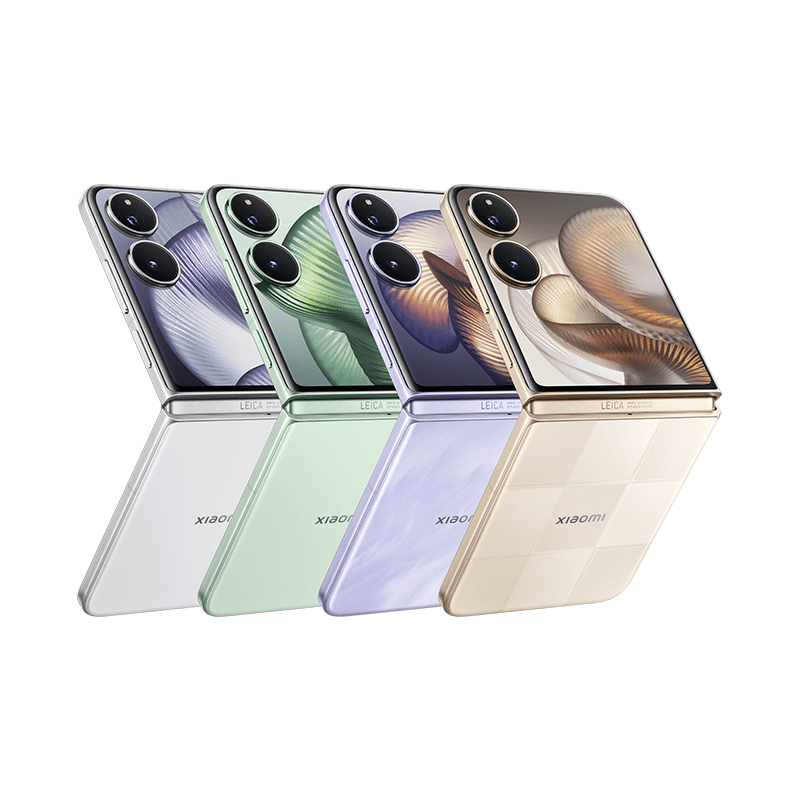 [全新]小米MIX Flip2 白色 12GB+256GB 小折叠屏 4.01大外屏 骁龙8至尊版 5G拍照AI手机高清大图