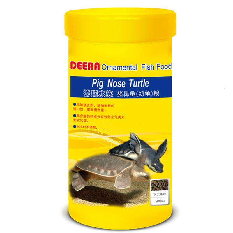 德瑞龟粮猪鼻龟饲料下沉型头侧颈龟剃刀专用麝香忍者龟水龟粮_103高清大图