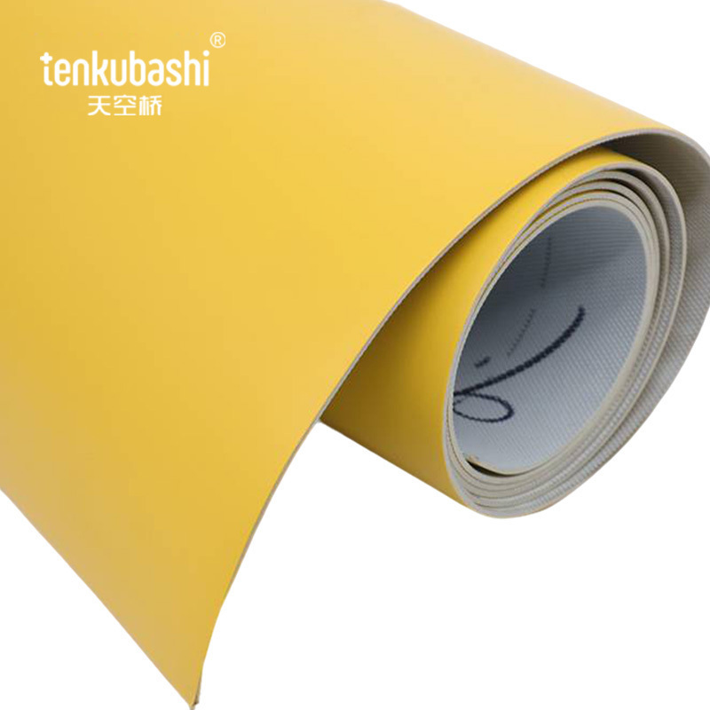 天空桥 PVC地板革 黄色2.0mm含安装 平方米高清大图