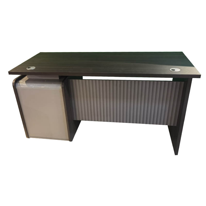 广亿隆办公桌木质员工桌书桌电脑桌120*60*75cmWH-XBZ1260#B/张高清大图