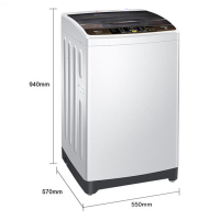 【99新】Haier/海尔 XQB80-BM21JD变频高效节能8公斤变频波轮洗衣机样品机