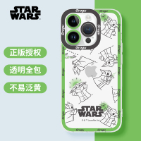 优加适用苹果14手机壳iPhone12/13/14promax星球大战保护套14Plus轻薄全包防摔软壳潮牌男款简约