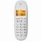 摩托罗拉(MOTOROLA) CL101C数字无绳电话机座机子母机中文显示免提套装办公家用一拖一固定无线座机(白色)