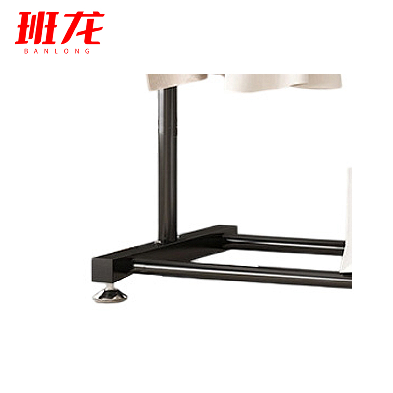 班龙挂衣晾衣架1.5m黑个高清大图