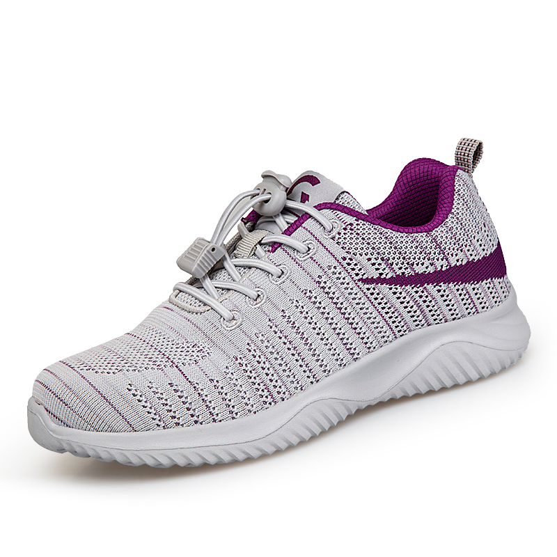 春季透气运动鞋中年健步鞋防滑软底舒适妈妈鞋单鞋中老年健步鞋女