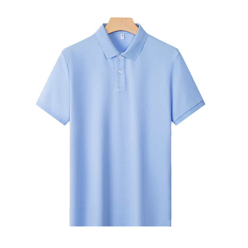 恒源祥100纯棉短袖t恤男夏季薄款商务体恤中年爸爸装polo衫上衣