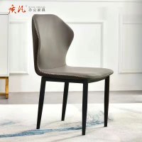 质凡轻奢餐桌椅子简约餐厅蝴蝶椅子靠背椅子