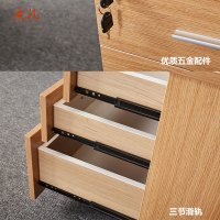 质凡木质带锁可移动储物活动柜 颜色备注 400*480*620mm
