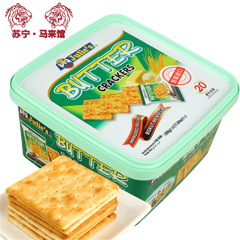 马来西亚馆茱蒂丝julies奶油苏打饼干500g1盒参数