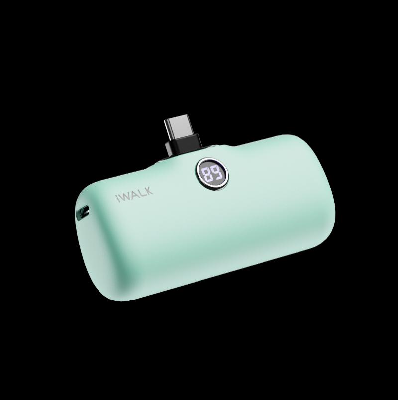 爱沃可/iWALK DBL5000PC18W快充口袋宝5代 绿色高清大图