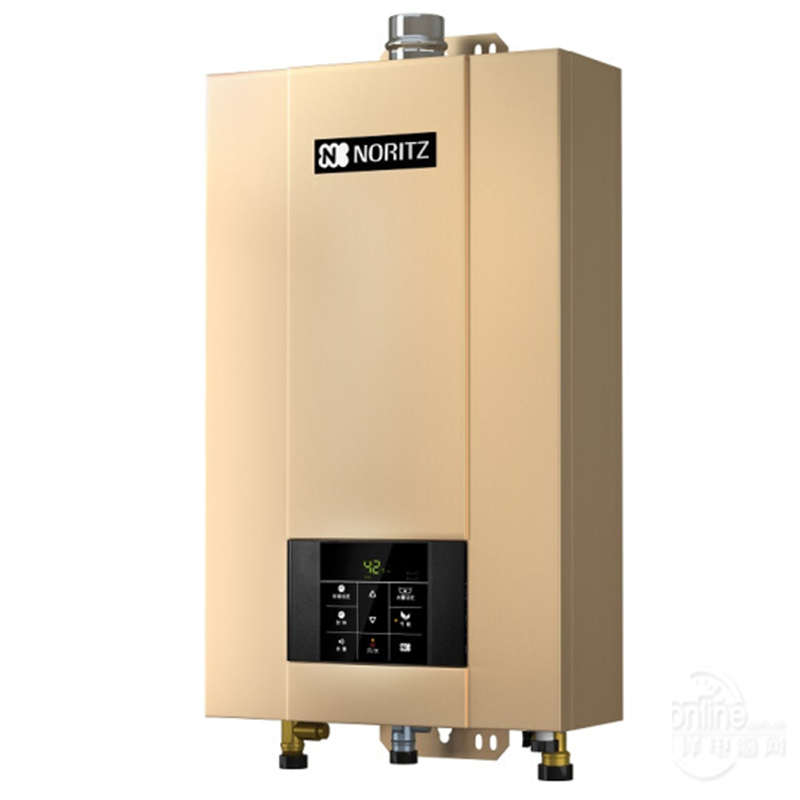 能率（NORITZ）13升燃气热水器GQ-13D2CAFEX 智能恒温一级能效冷凝式 语音燃气热水器
