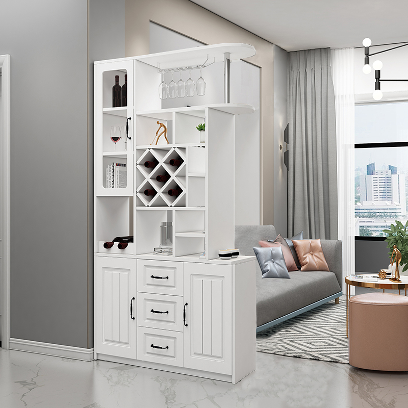 寻木匠进玄关柜客厅隔断柜厅柜间厅柜简约现代酒柜双面柜装饰柜