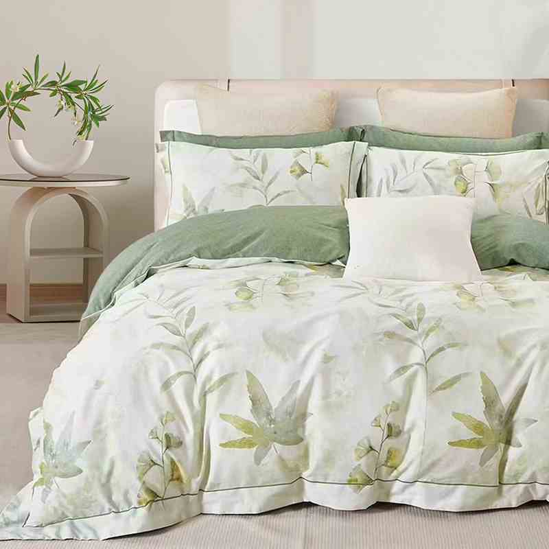 蚕花娘娘 雅汐生态印花全棉四件套200CM*230CM