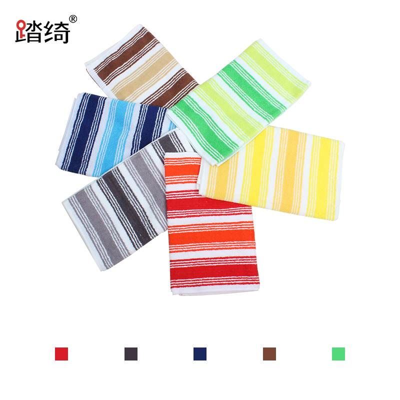 踏绮 法兰西炫彩面巾 34*78cm 条高清大图