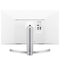 LG 27英寸 4K超高清 HDR400 sRGB99% FreeSync显示器 三面微边框 旋转升降 低闪屏 双HDMI HDCP(27UL650)