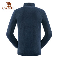 [清仓]CAMEL骆驼户外抓绒衣 秋冬男款撞色立领防风保暖抓绒衣外套