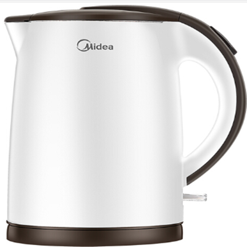 美的(Midea) 电热水壶304不锈钢烫1.5L