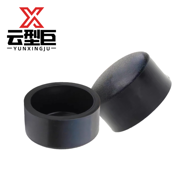 云型巨 PE管帽管堵 PE管配件饮用水自来水管硬管配件 63mm 单位:个高清大图