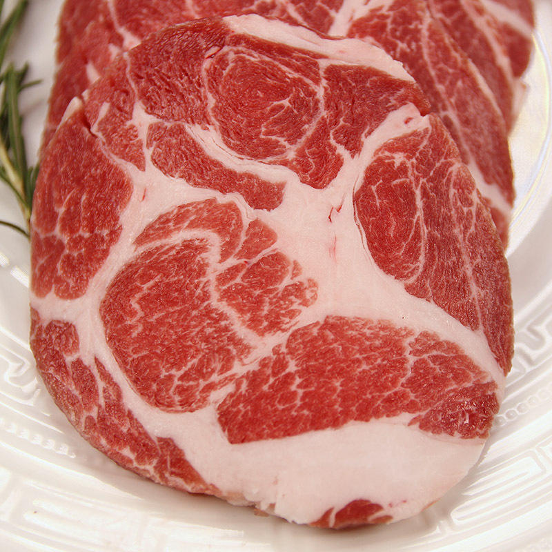 精气神山黑猪梅花肉片200g袋装 360天保质期 国产猪肉 长白山林间散养