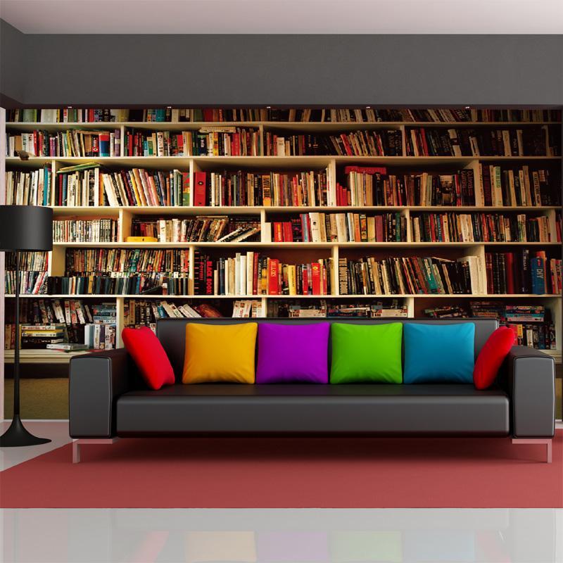 壹德壹墙纸 墙布大型墙纸壁画无缝3d立体书屋欧式电视客厅书房背景装饰墙纸壁纸壹德壹 价格图片品牌报价 苏宁易购卓措家装专营店