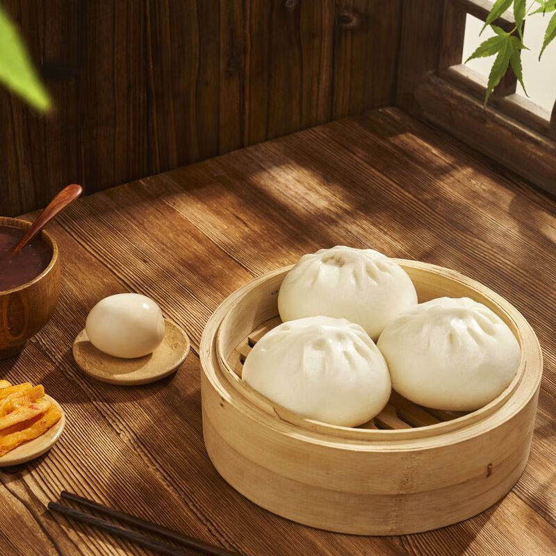 千味央厨酱肉包多汁不腻肉香四溢口感鲜香半成品800g*5袋高清大图