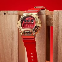 CASIO旗舰店本命年卡西欧手表男限量联名版G-SHOCK周年十二生肖时尚潮流防水男士石英表 男GM-6900CX礼盒