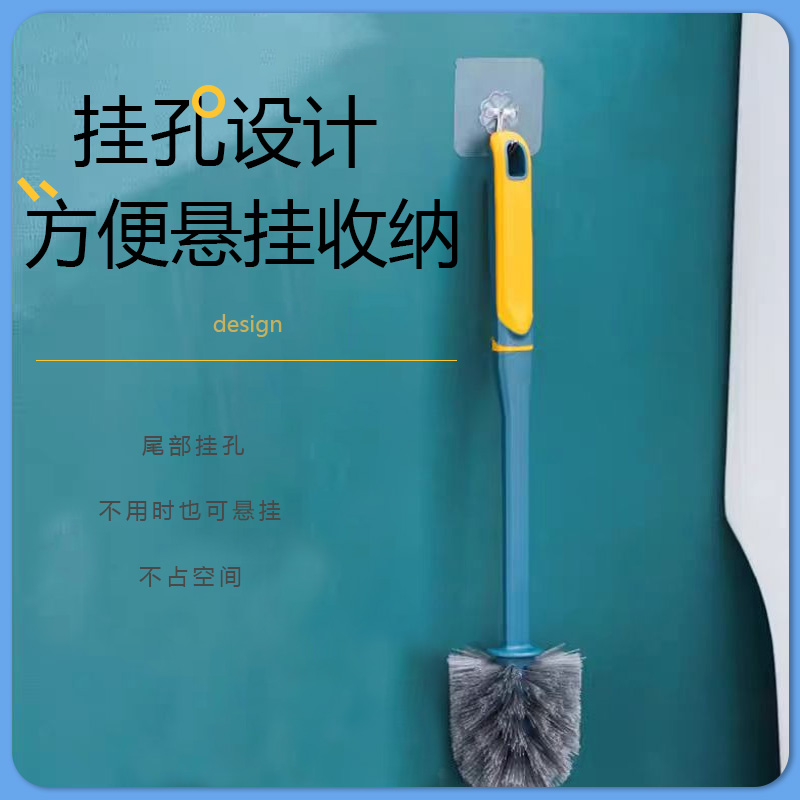 苏宁宜品 SNYP-MTS03方形蓝色马桶刷套装[带底座]1套高清大图