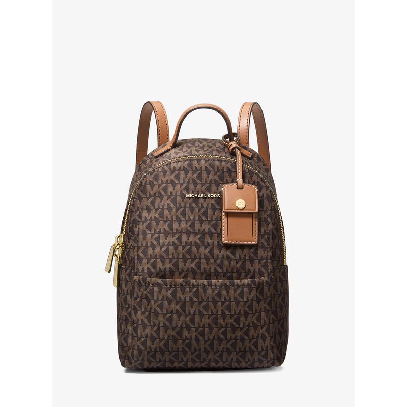 Michael Kors女式双肩包轻便时尚可调节斜挎小号MK签名款送礼佳品高清大图