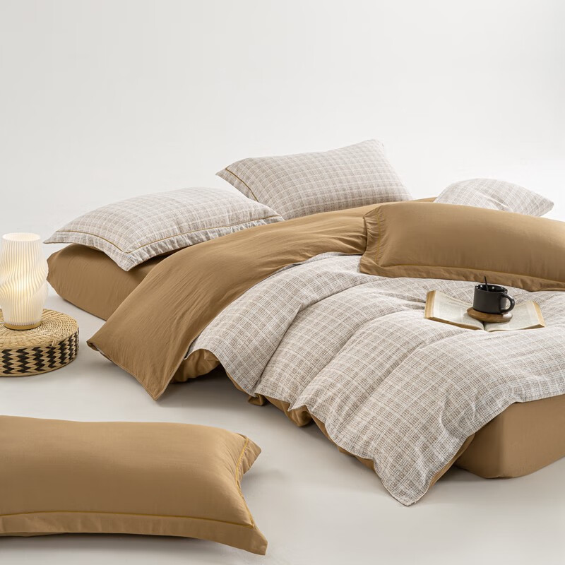 無印良品“活性”新棉四件套-伊卡高清大图