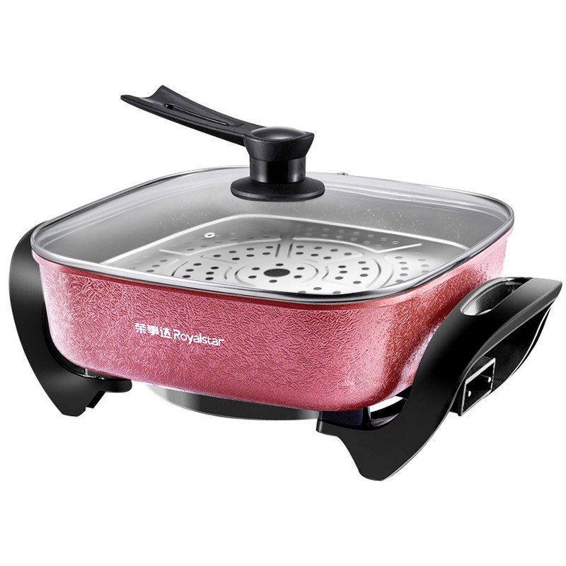 绛紫色+蒸片【6l 尊贵升级款】 荣事达电电电火锅