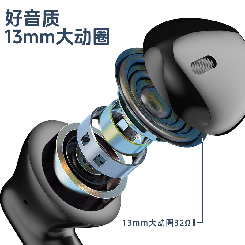 颐电立体声TWS蓝牙耳机AD-4053高清大图