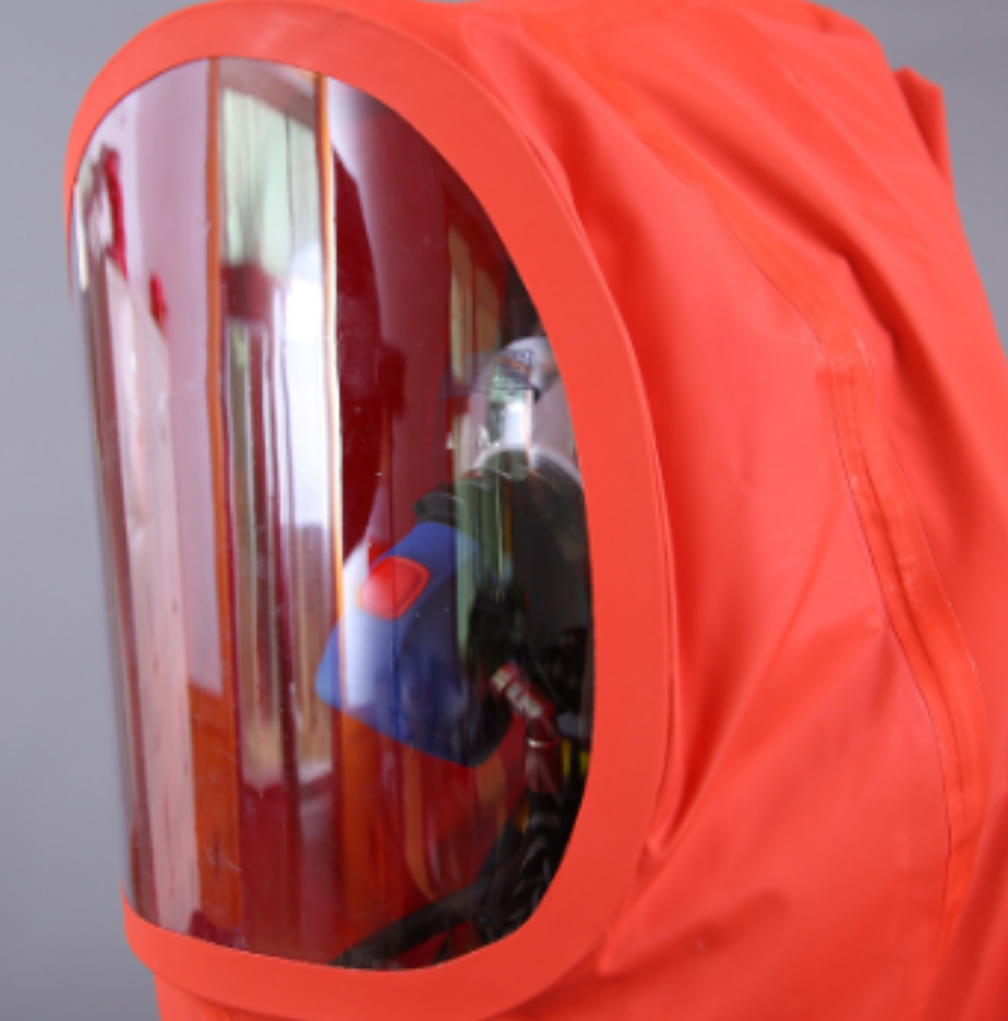 劳卫士-重型防化服(连体式全封闭)-FALWS-002 大号XXL码高效防护耐腐蚀全方位密封设计高清大图