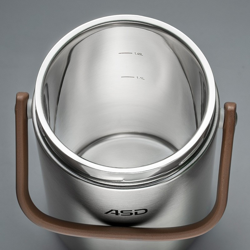 爱仕达保温桶提锅16l304不锈钢高真空粥桶汤桶三层学生便当饭盒大rws