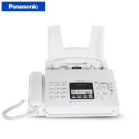 松下(Panasonic)KX-FP7009CN传真机热转印 碳带传真机普通A4纸中文显示(白色)支持来电显示复印