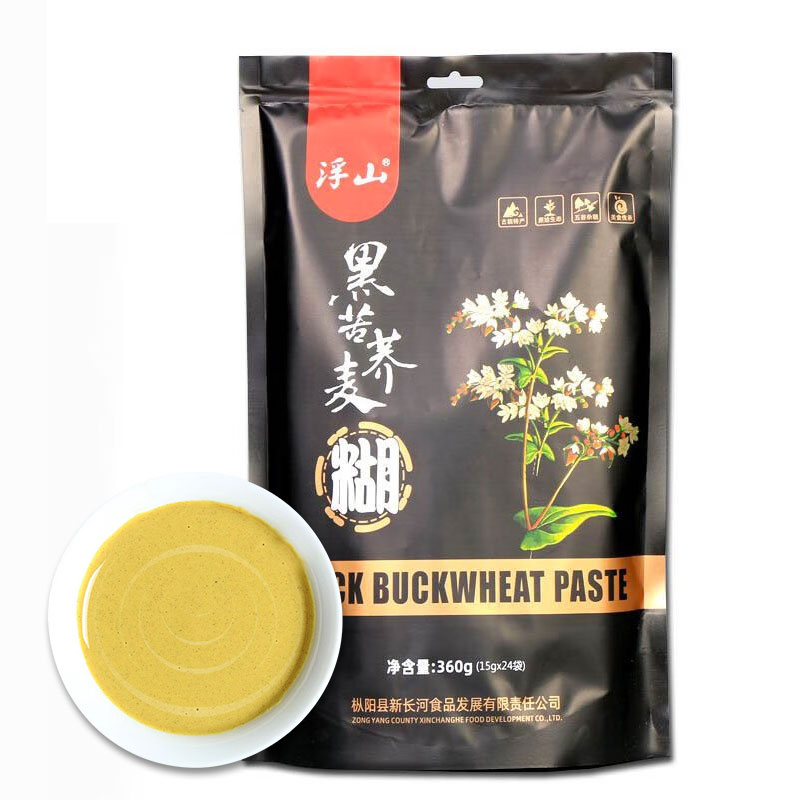 浮山 黑苦荞麦糊360g 15g*24袋