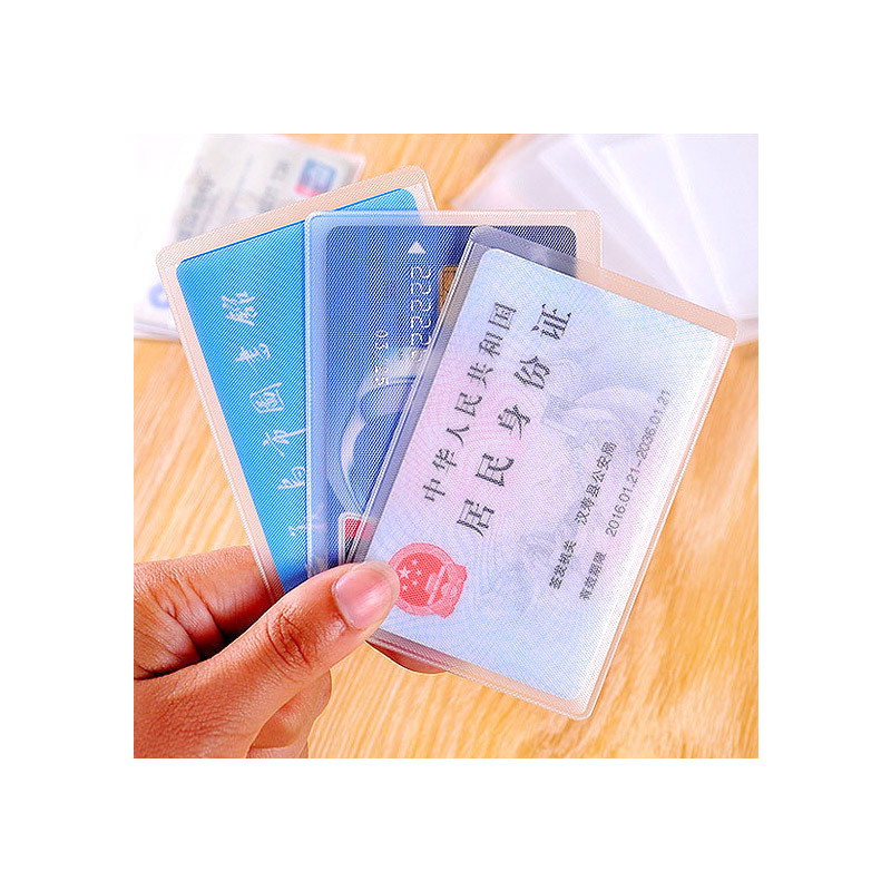 透明磨砂防磁银行卡套ic卡套身份卡套公交卡套卡保护套子